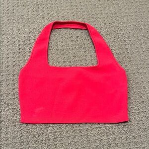 Amazon drop Red Halter Top
